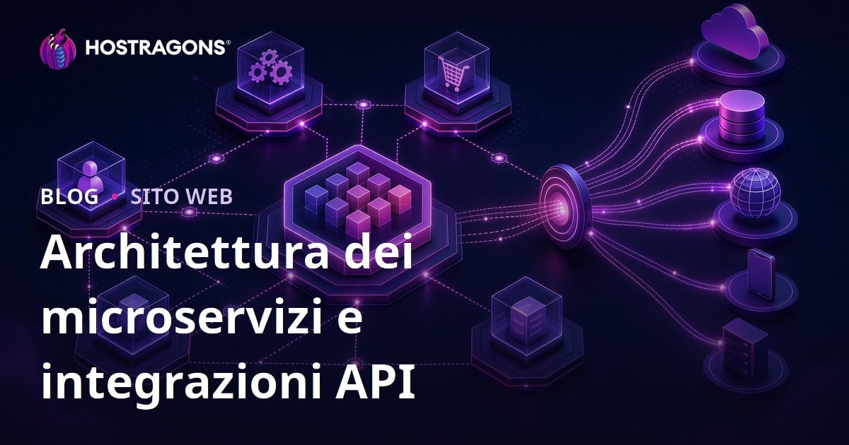 Architettura dei microservizi e integrazioni API