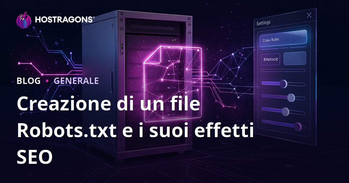 Creazione di un file Robots.txt e i suoi effetti SEO