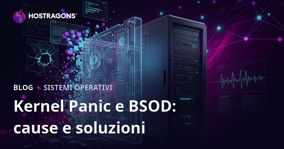 Kernel Panic e BSOD: cause e soluzioni