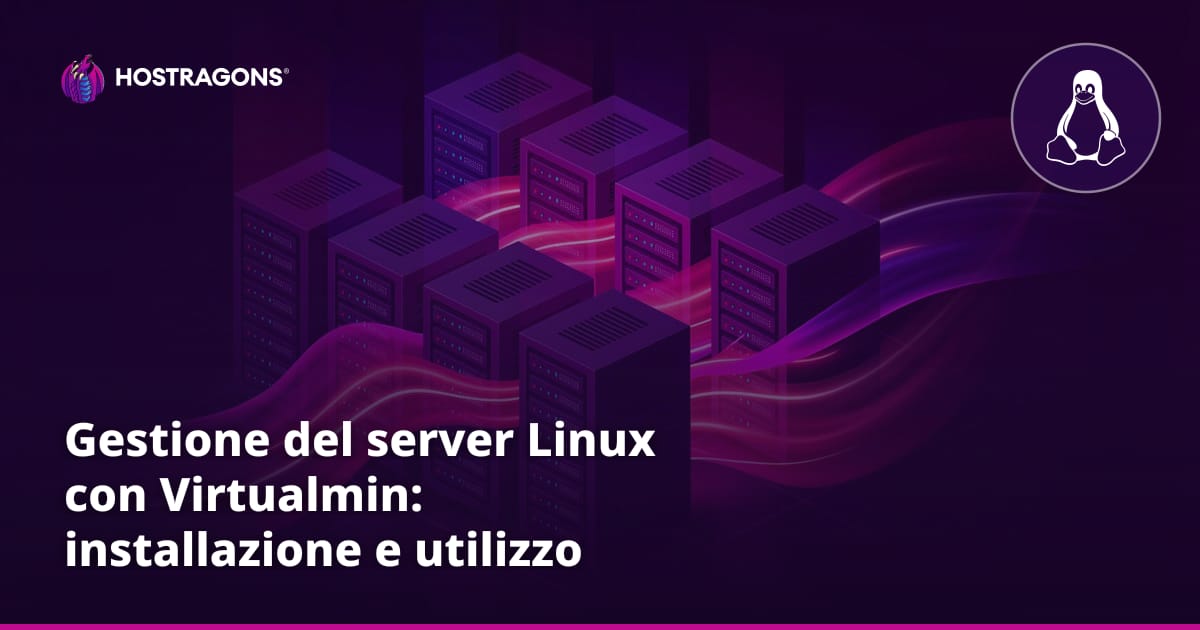 Gestione del server Linux con Virtualmin: installazione e utilizzo