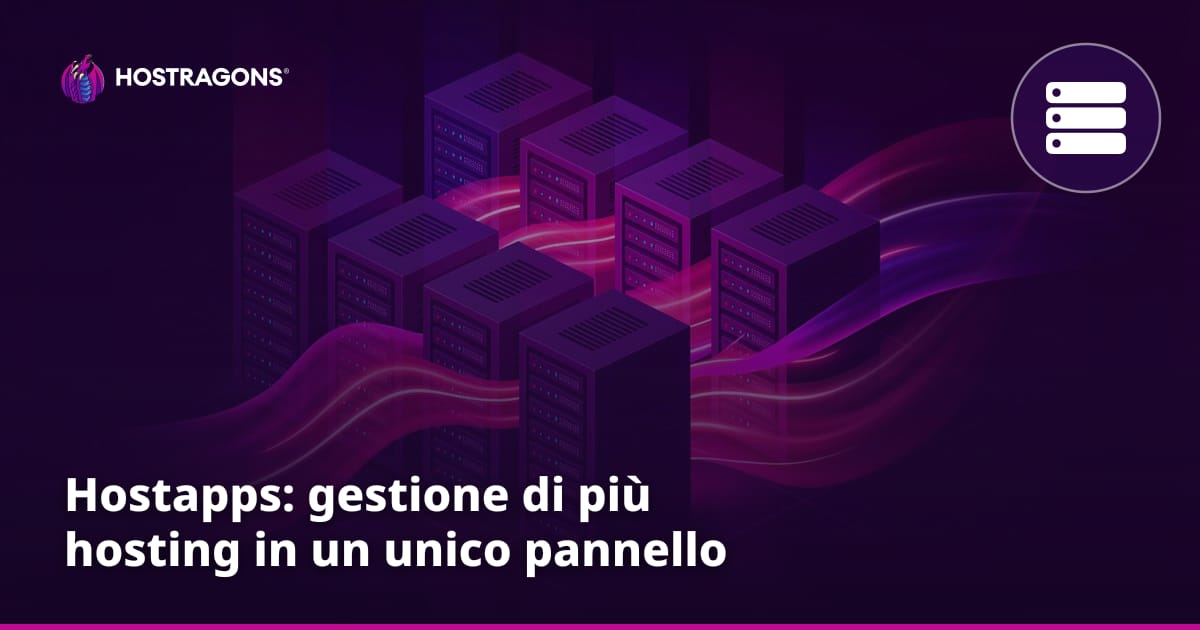Hostapps: gestione di più hosting in un unico pannello