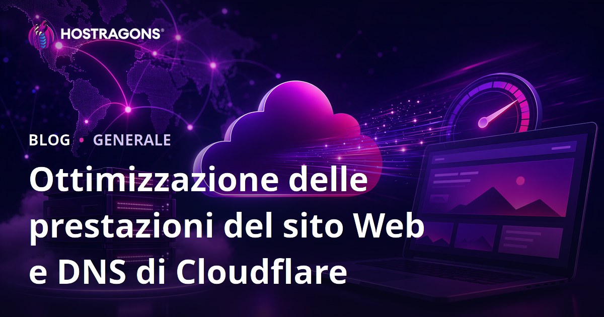 Ottimizzazione delle prestazioni del sito Web e DNS di Cloudflare