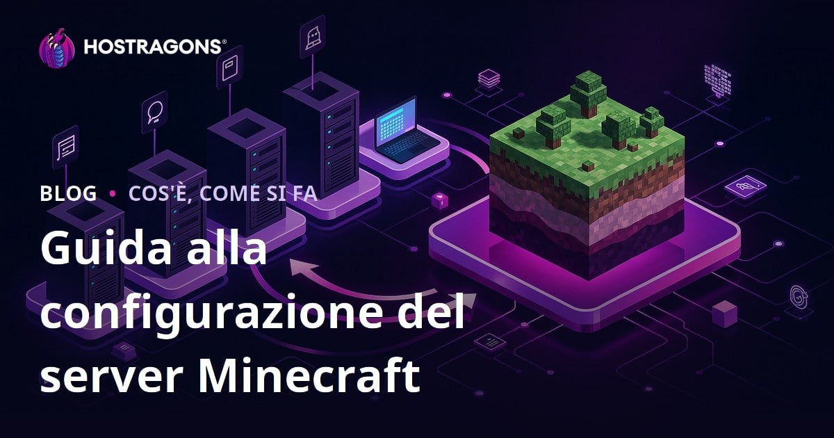 Guida alla configurazione del server Minecraft