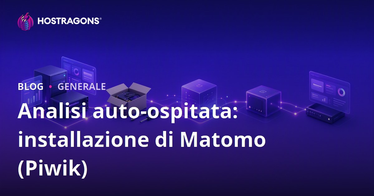 Analisi auto-ospitata: installazione di Matomo (Piwik)