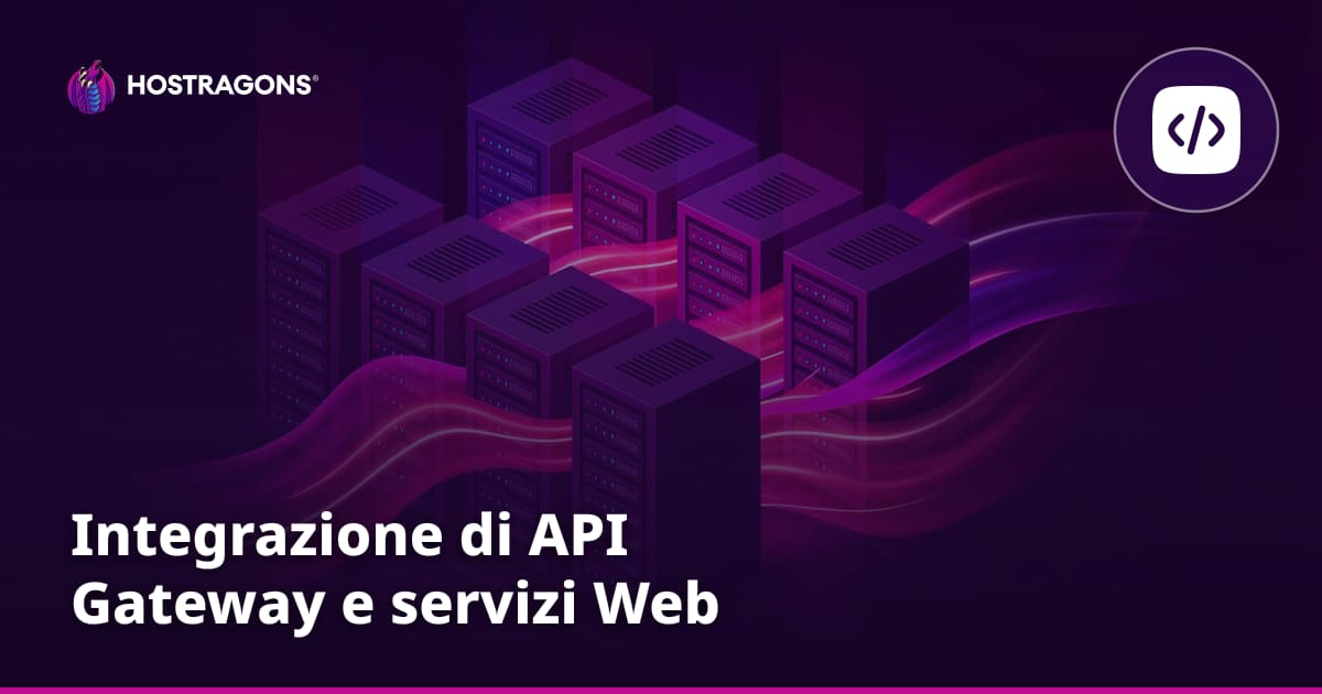 Integrazione di API Gateway e servizi Web