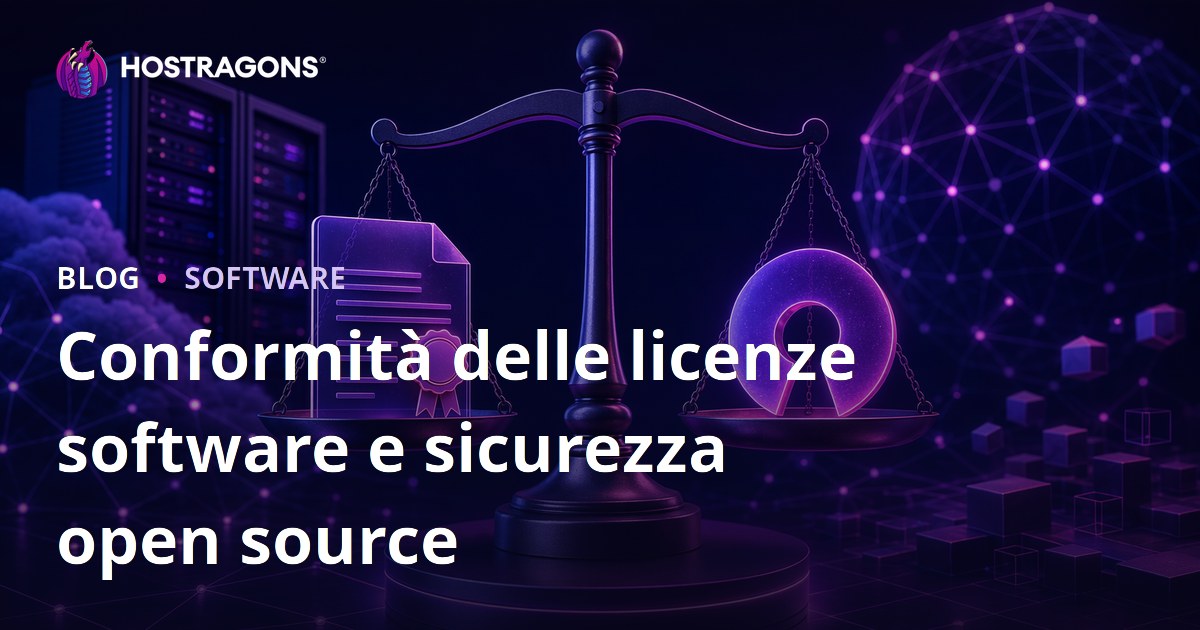 Conformità delle licenze software e sicurezza open source