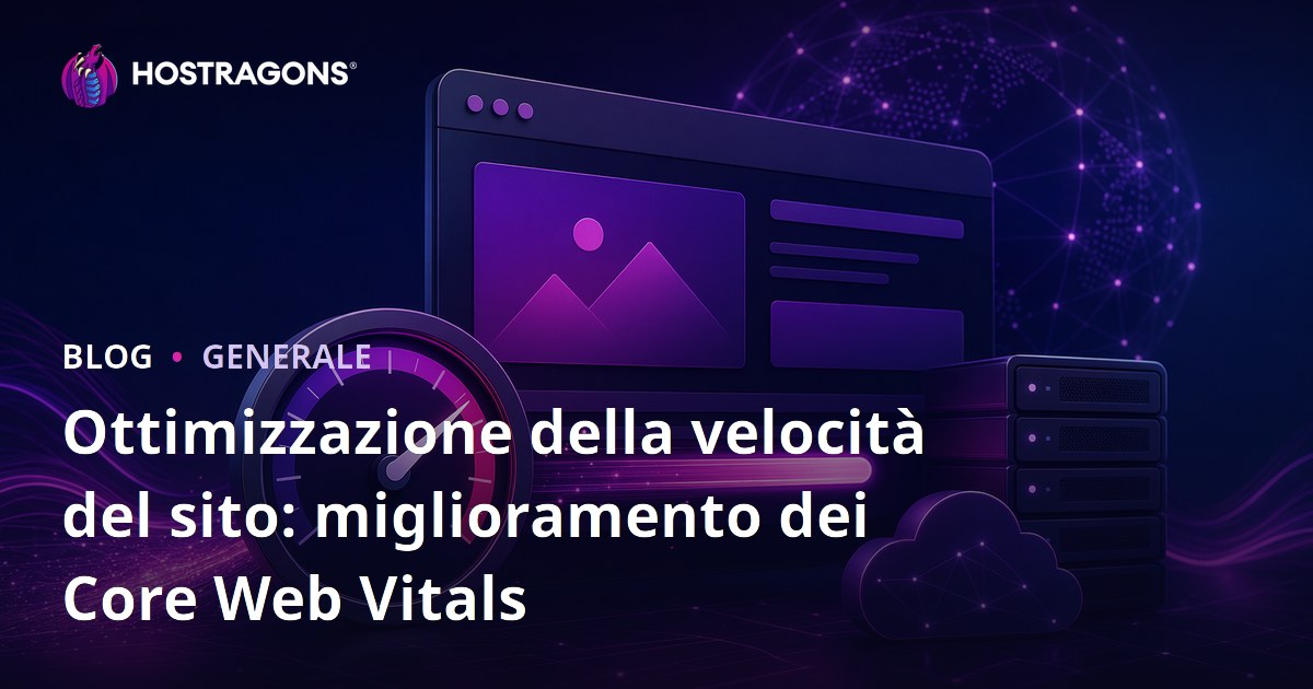 Ottimizzazione della velocità del sito: miglioramento dei Core Web Vitals