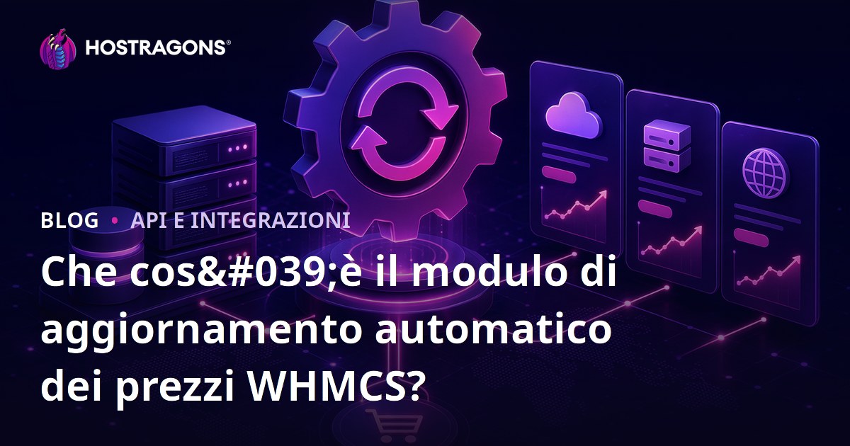 Che cos'è il modulo di aggiornamento automatico dei prezzi WHMCS?