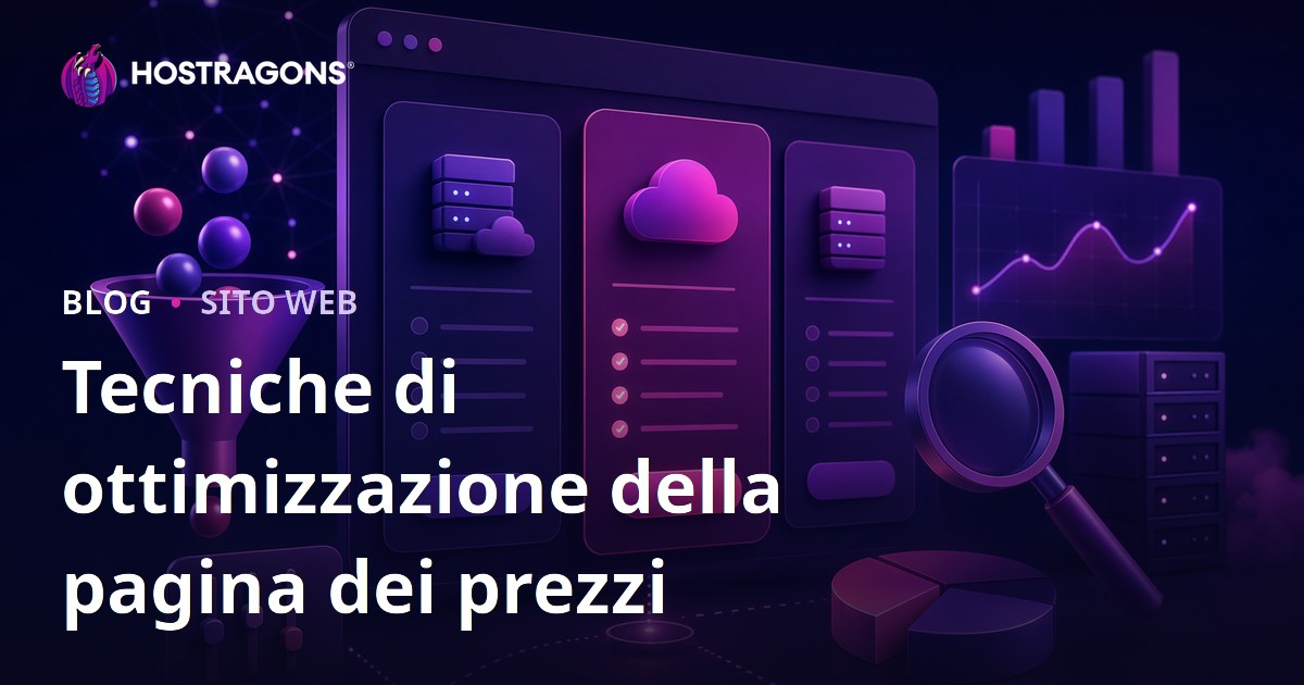 Tecniche di ottimizzazione della pagina dei prezzi