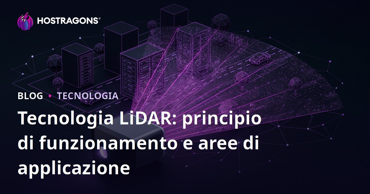 Tecnologia LiDAR: principio di funzionamento e aree di applicazione