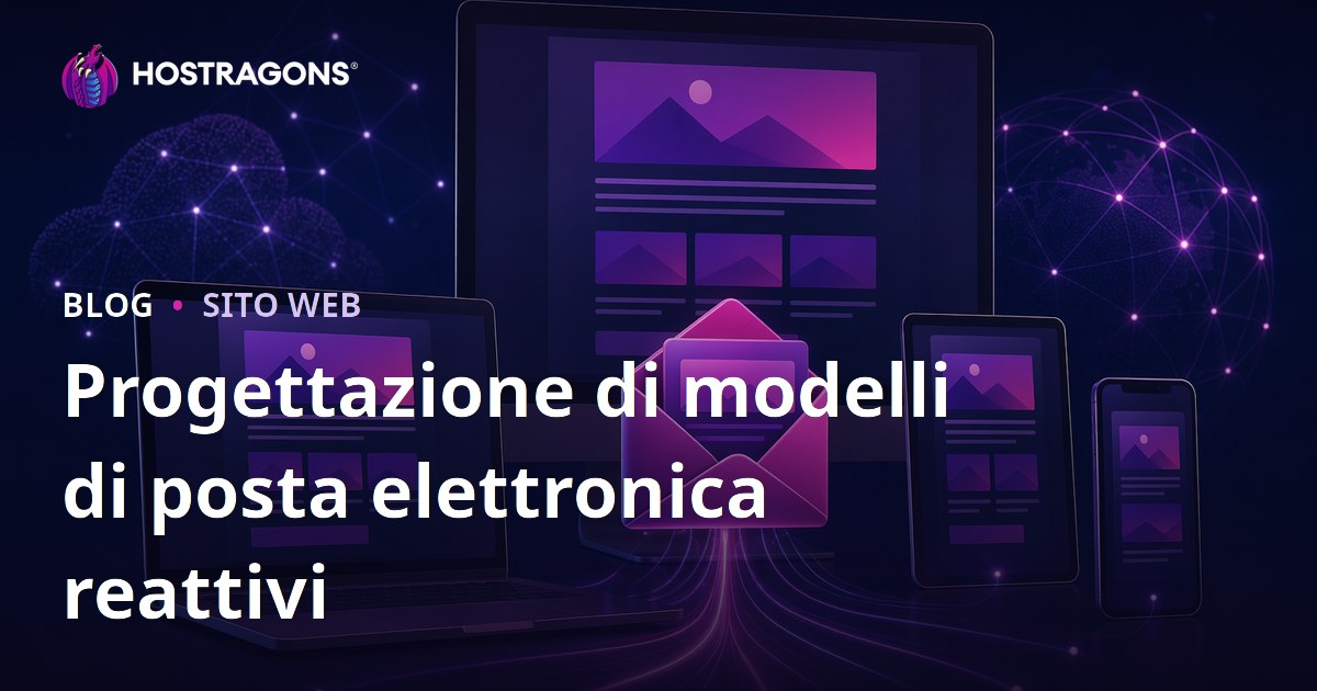 Progettazione di modelli di posta elettronica reattivi