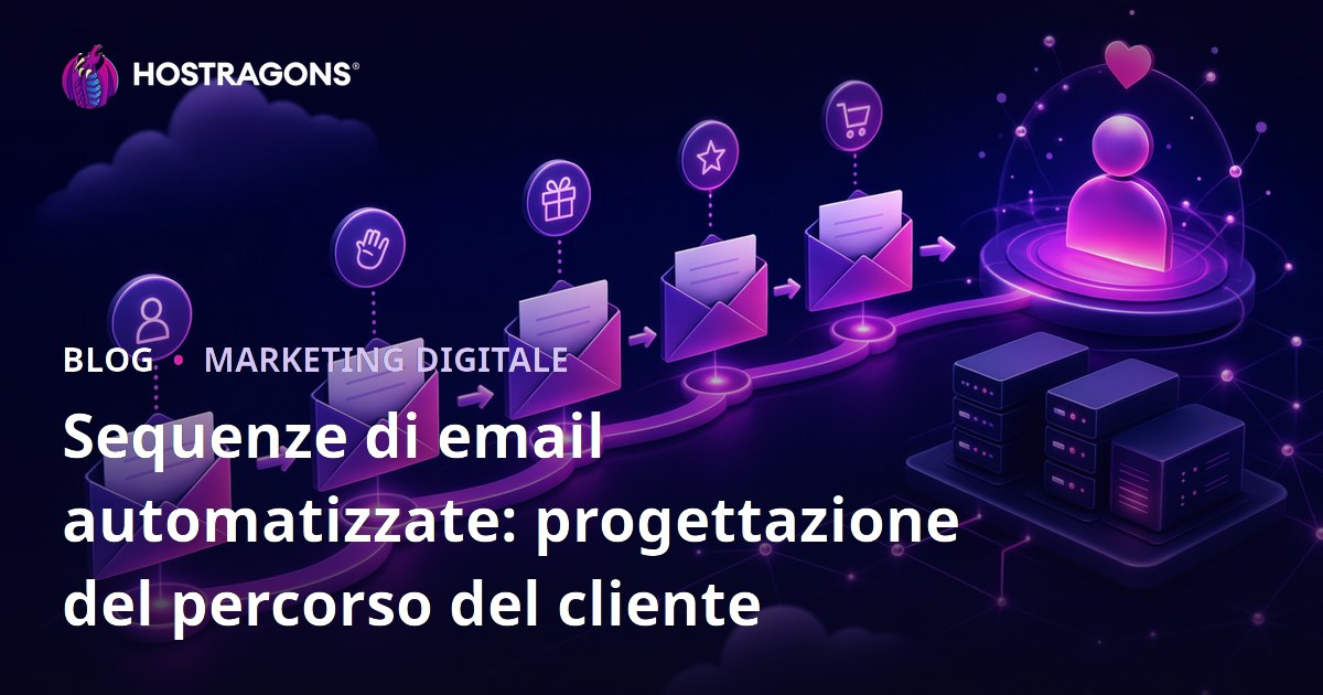 Sequenze di email automatizzate: progettazione del percorso del cliente