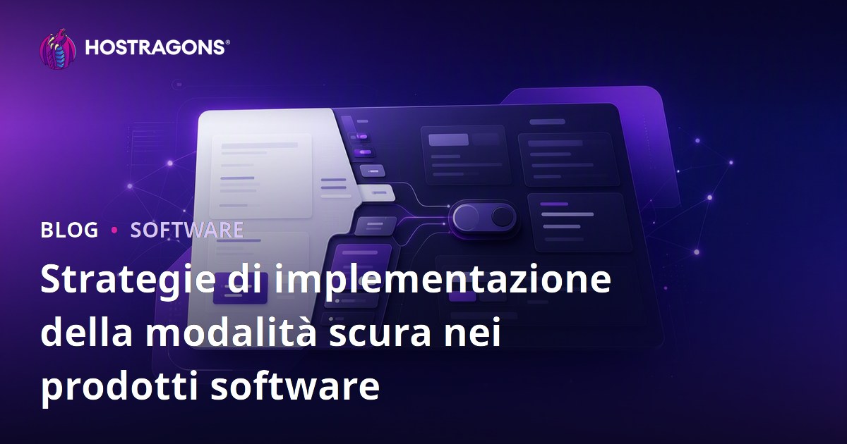 Strategie di implementazione della modalità scura nei prodotti software