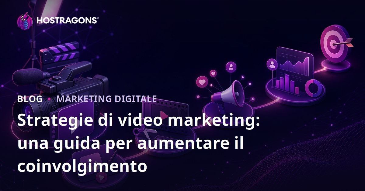 Strategie di video marketing: una guida per aumentare il coinvolgimento