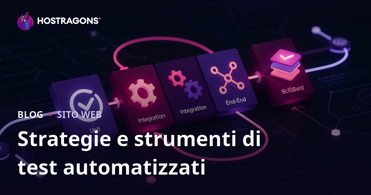 Strategie e strumenti di test automatizzati
