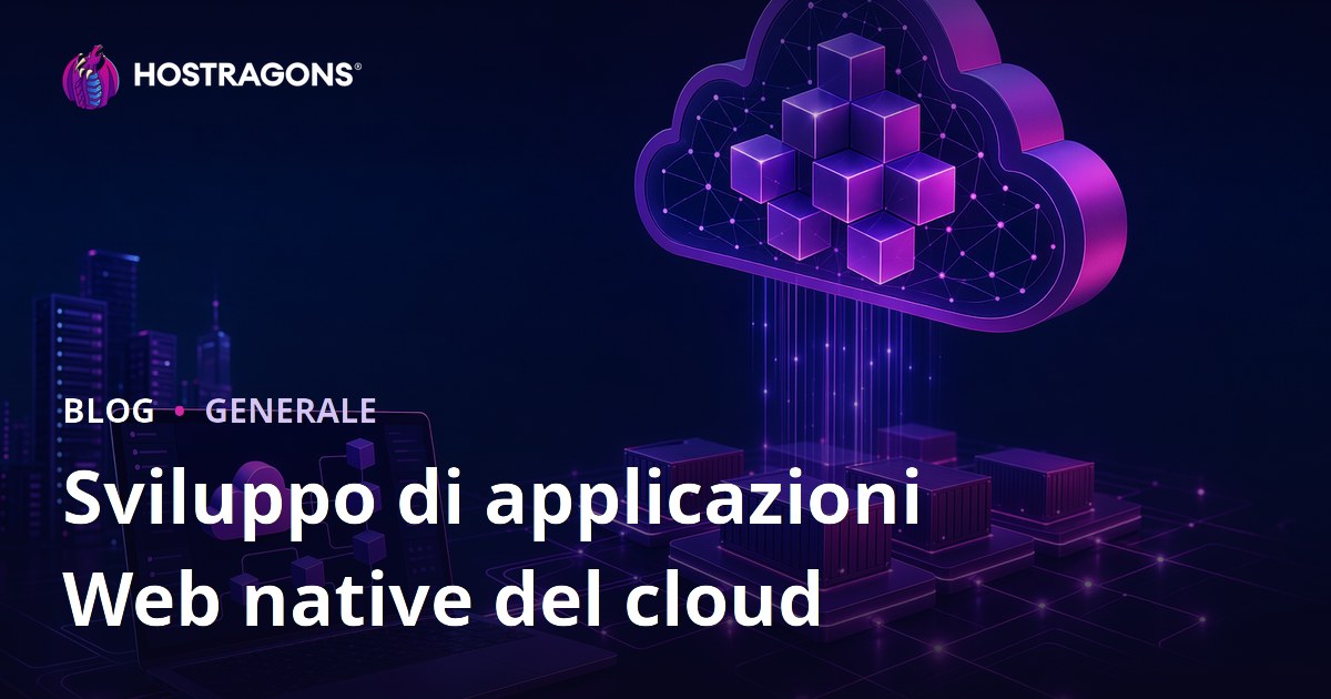 Sviluppo di applicazioni Web native del cloud