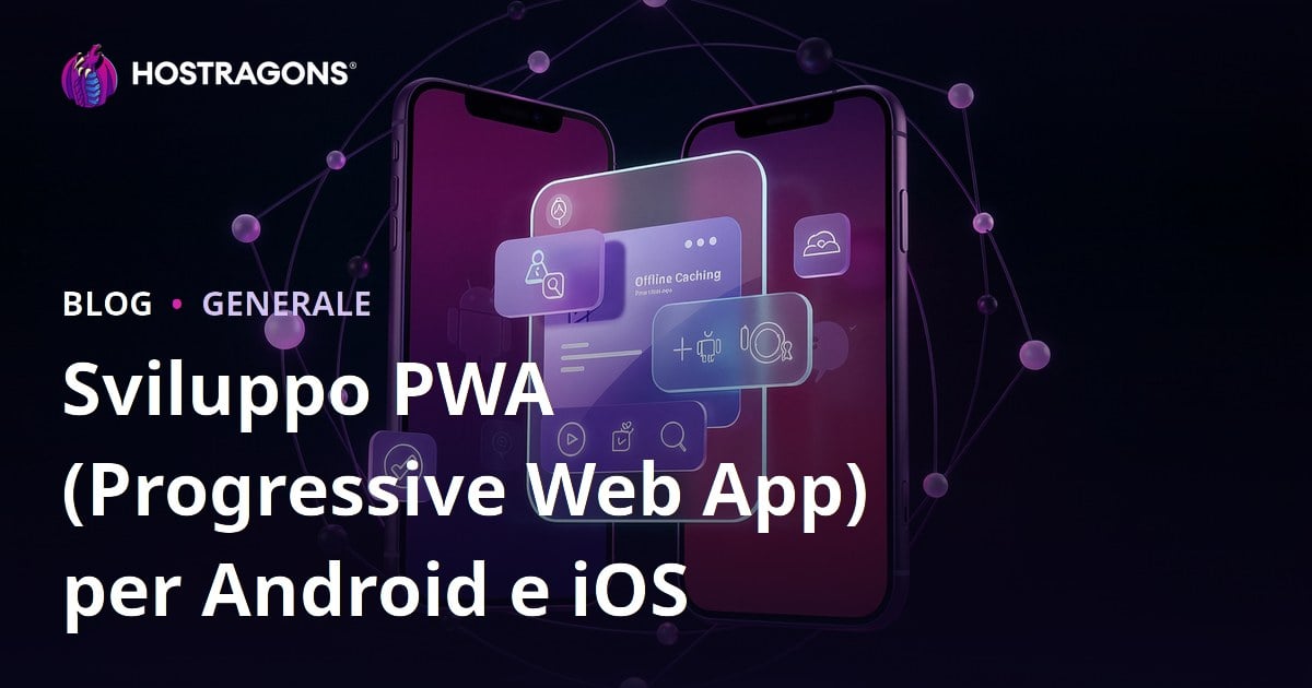 Sviluppo PWA (Progressive Web App) per Android e iOS