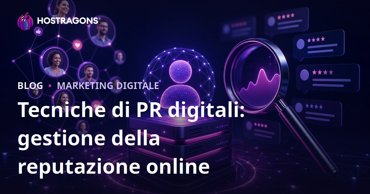 Tecniche di PR digitali: gestione della reputazione online