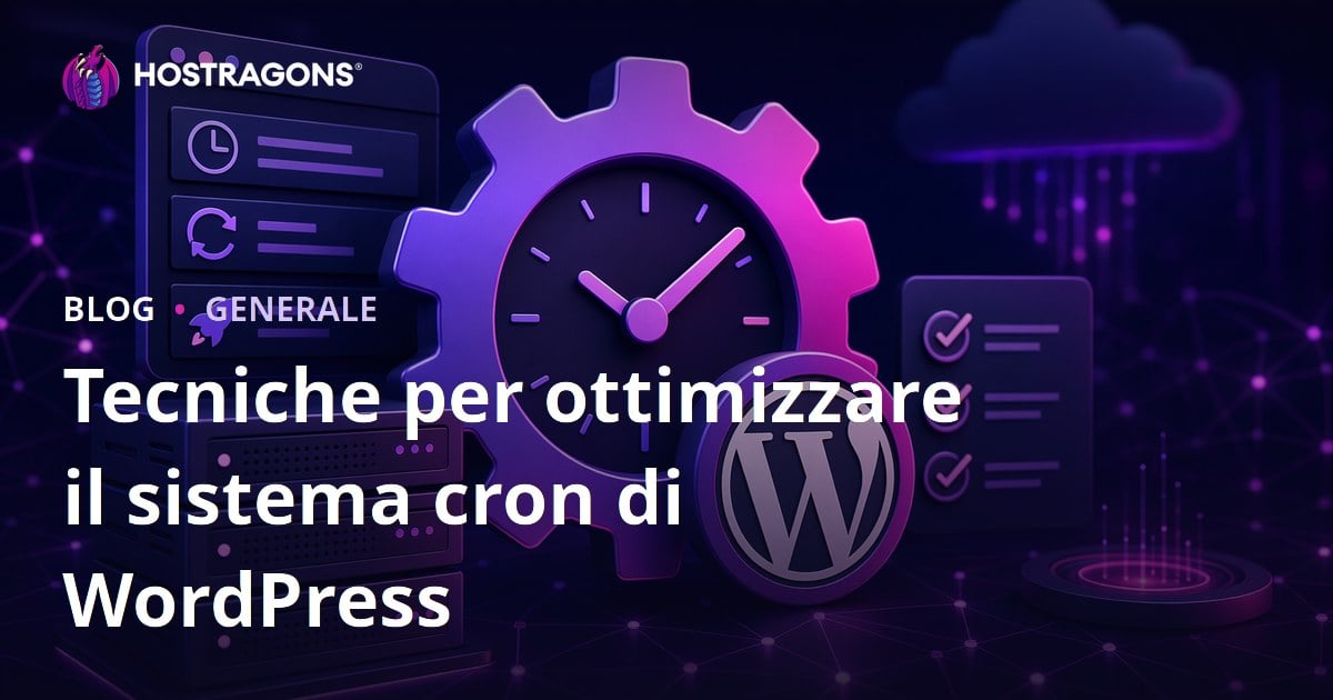 Tecniche per ottimizzare il sistema cron di WordPress
