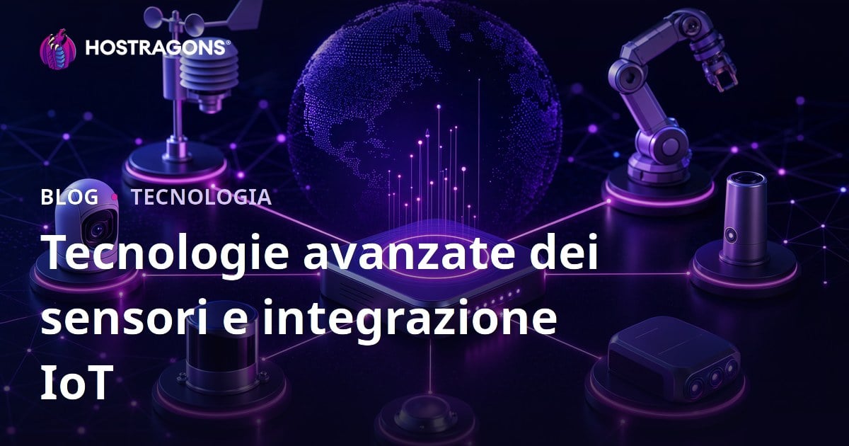 Tecnologie avanzate dei sensori e integrazione IoT