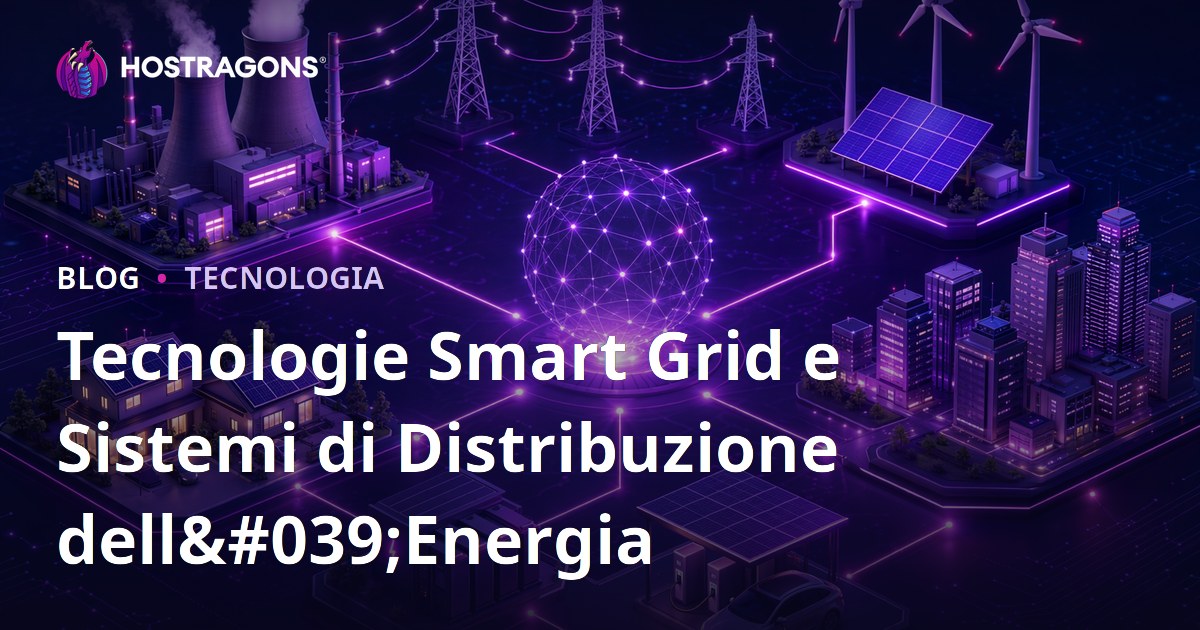 Tecnologie Smart Grid e Sistemi di Distribuzione dell'Energia