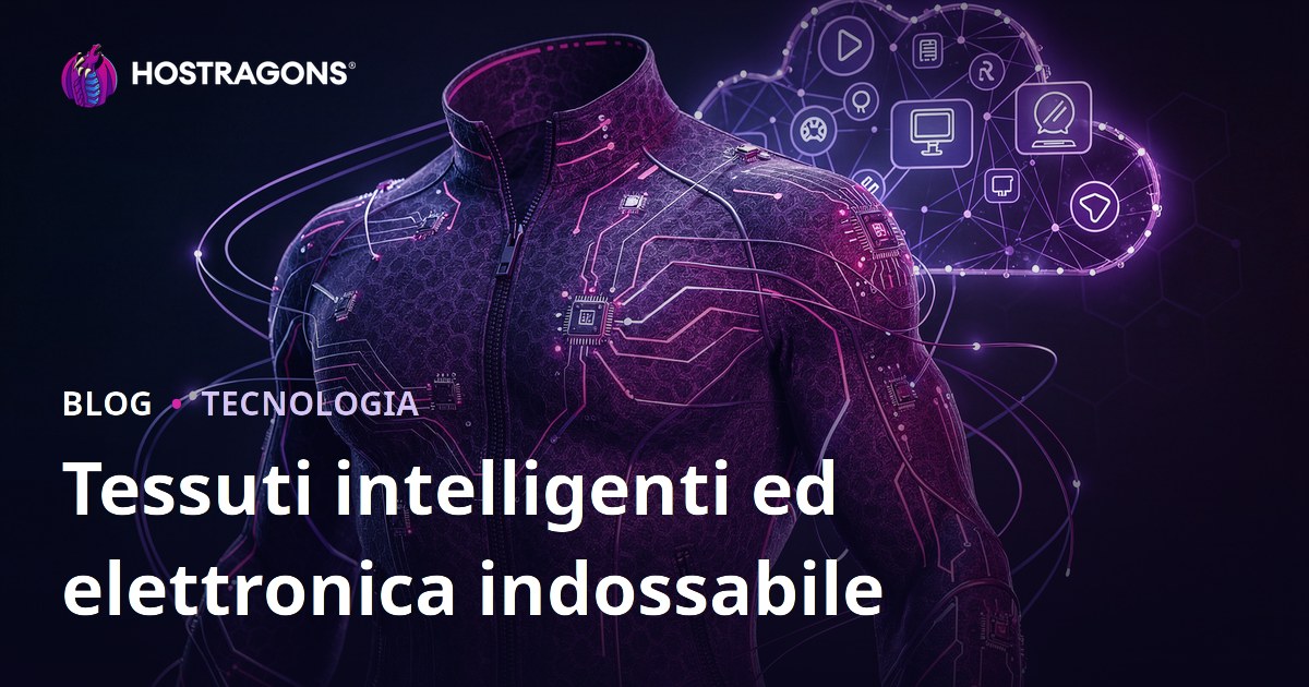 Tessuti intelligenti ed elettronica indossabile