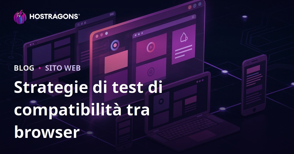 Strategie di test di compatibilità tra browser