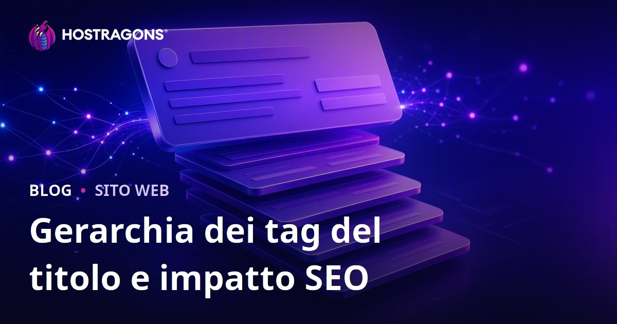 Gerarchia dei tag del titolo e impatto SEO
