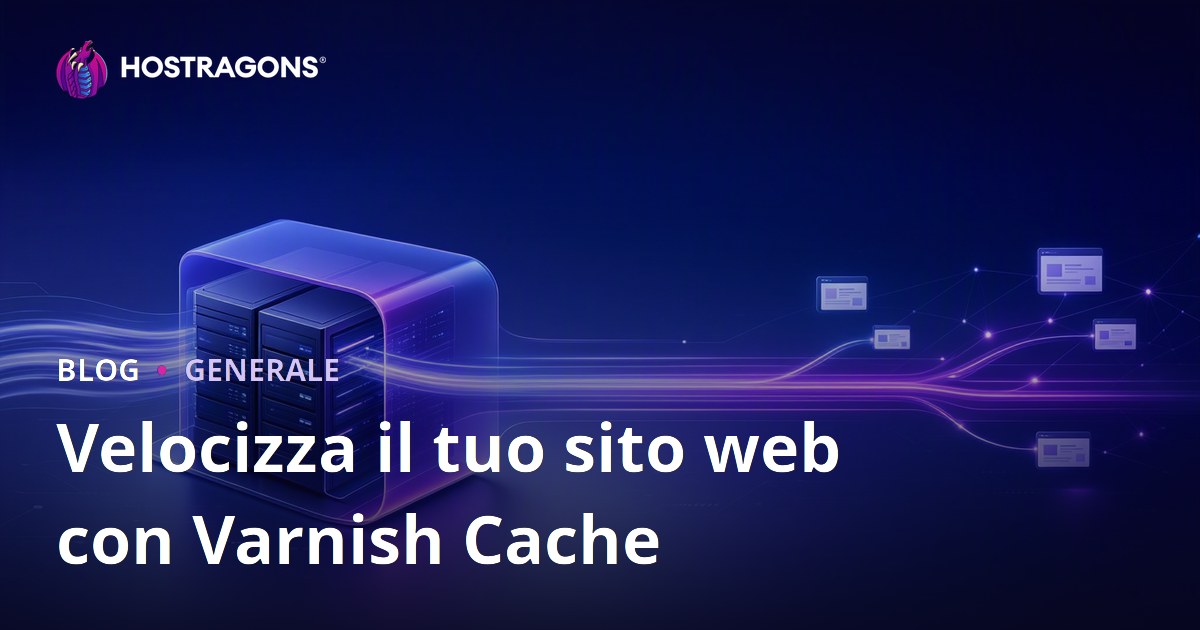 Velocizza il tuo sito web con Varnish Cache