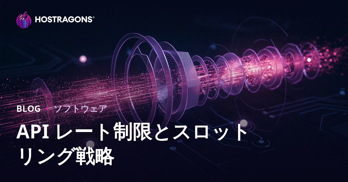 API レート制限とスロットリング戦略