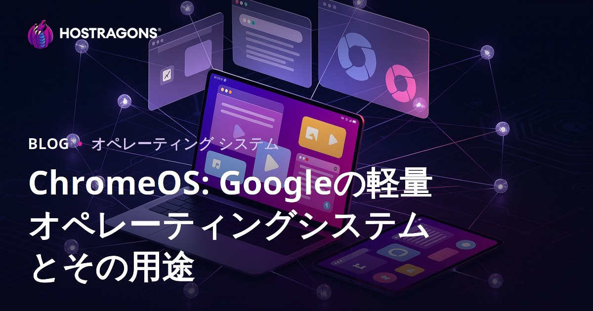 ChromeOS: Googleの軽量オペレーティングシステムとその用途