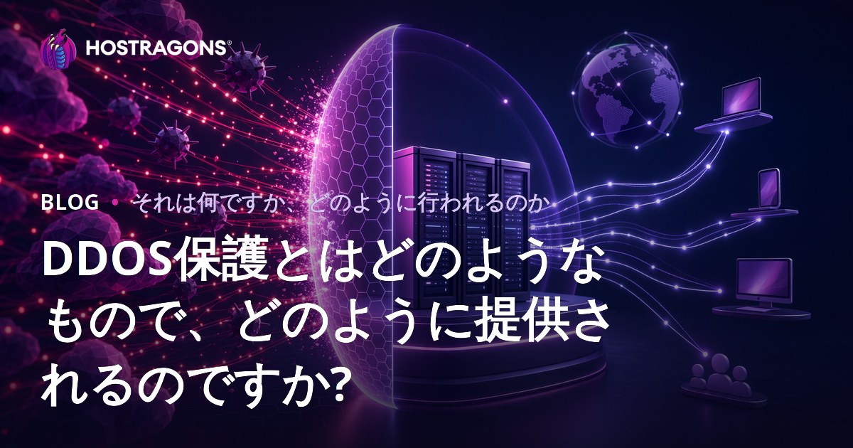DDOS保護とはどのようなもので、どのように提供されるのですか?