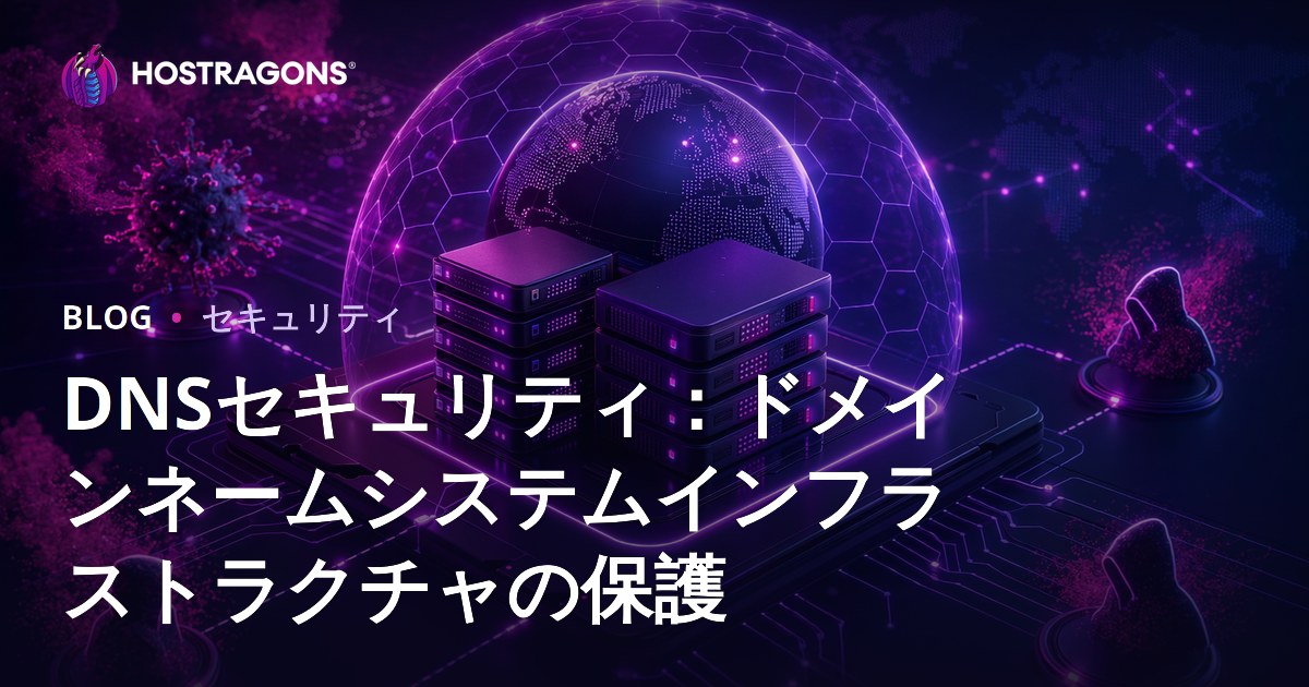 DNSセキュリティ：ドメインネームシステムインフラストラクチャの保護