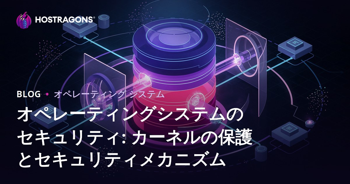 オペレーティングシステムのセキュリティ: カーネルの保護とセキュリティメカニズム