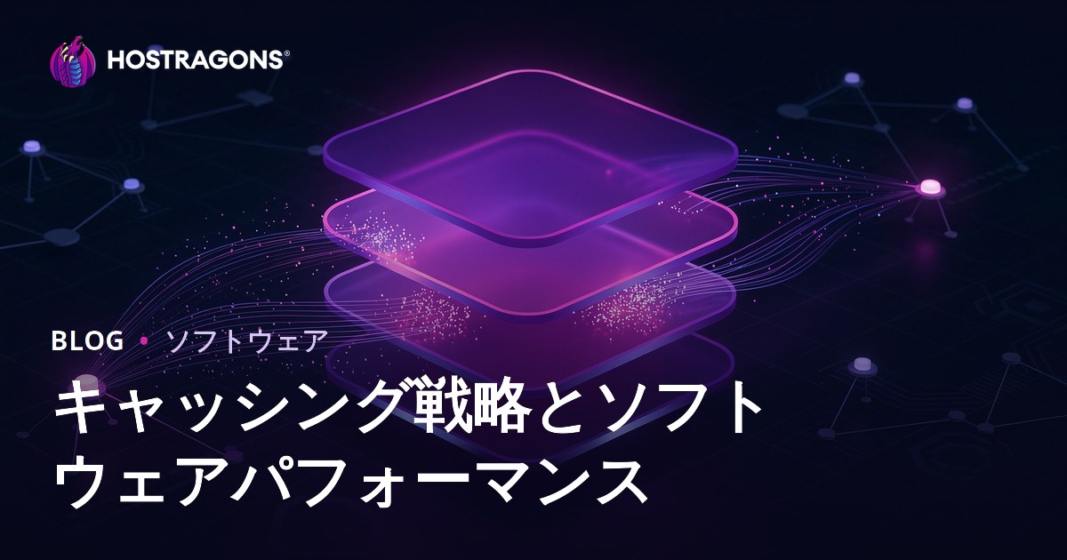 キャッシング戦略とソフトウェアパフォーマンス
