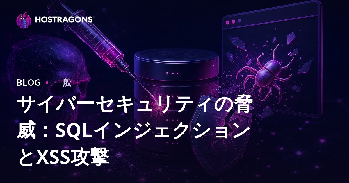 サイバーセキュリティの脅威：SQLインジェクションとXSS攻撃
