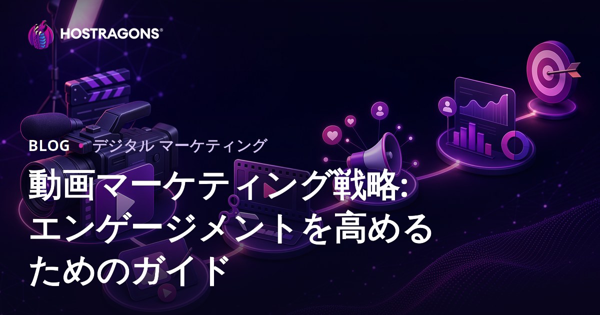 動画マーケティング戦略: エンゲージメントを高めるためのガイド