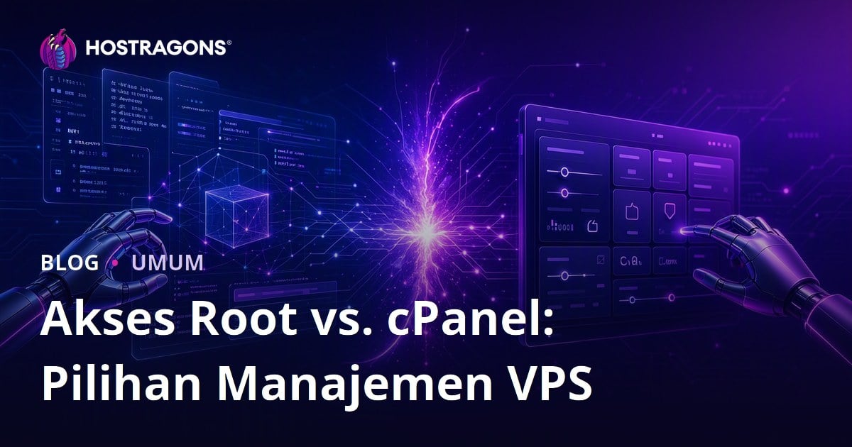 Akses Root vs. cPanel: Pilihan Manajemen VPS