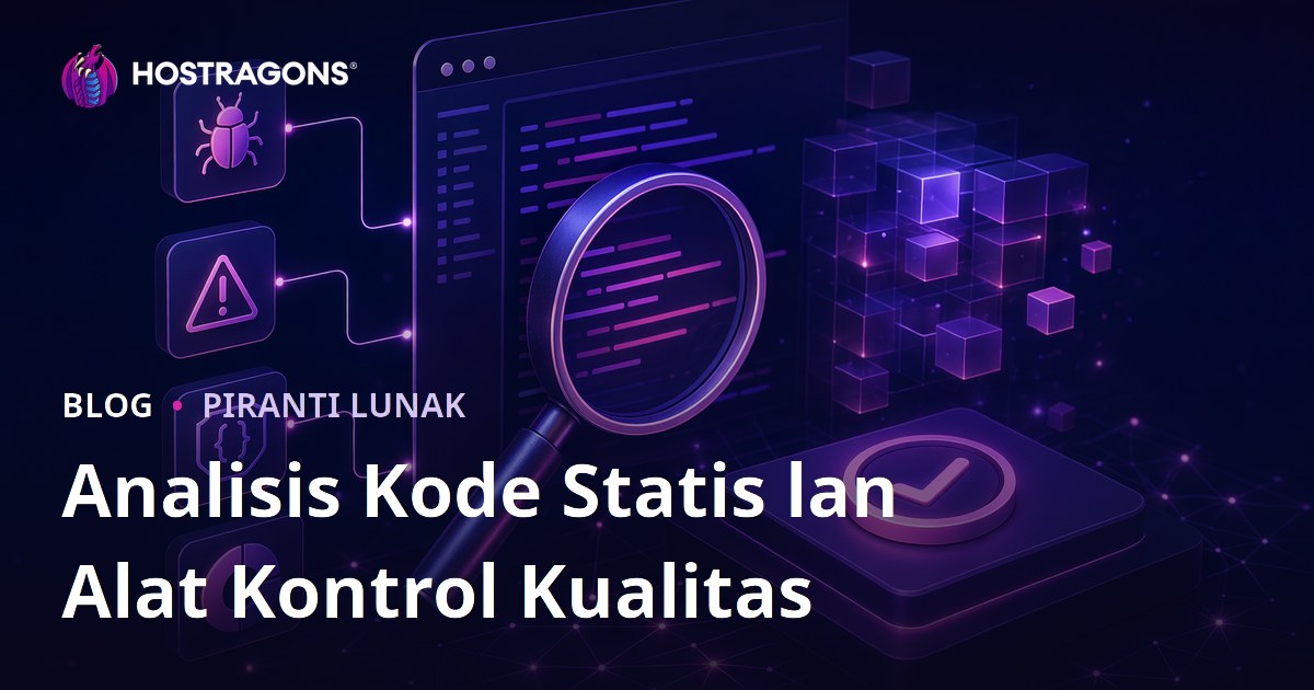 Analisis Kode Statis lan Alat Kontrol Kualitas