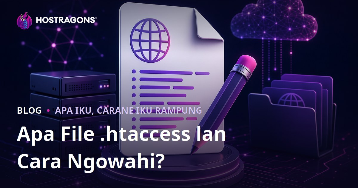 Apa File .htaccess lan Cara Ngowahi?