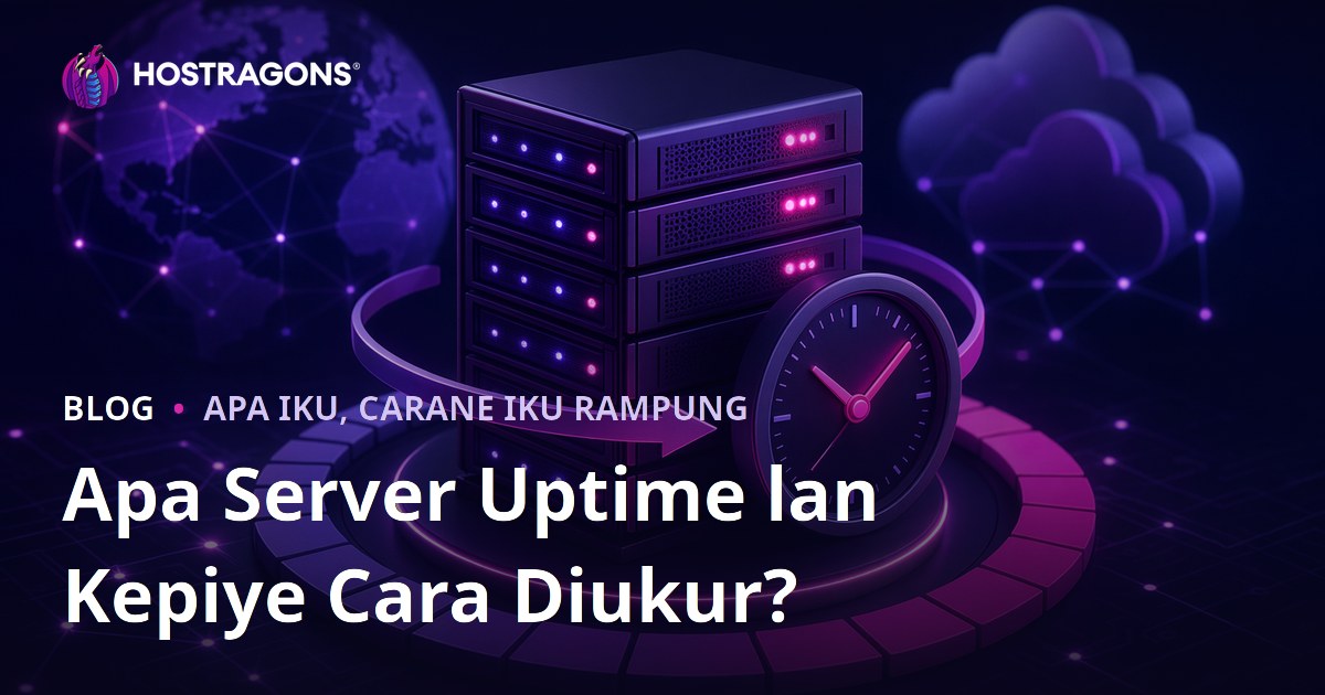 Apa Server Uptime lan Kepiye Cara Diukur?