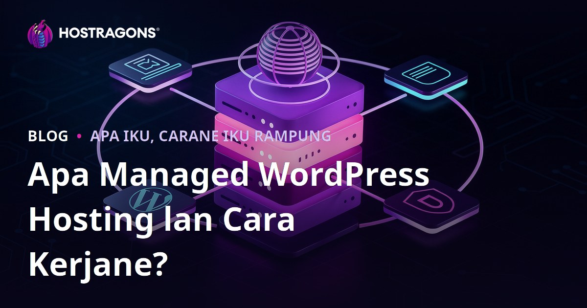 Apa Managed WordPress Hosting lan Cara Kerjane?