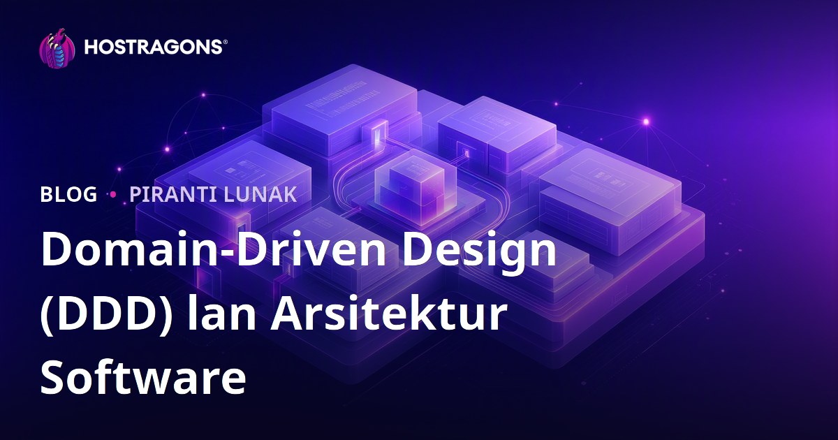 Domain-Driven Design (DDD) lan Arsitektur Software