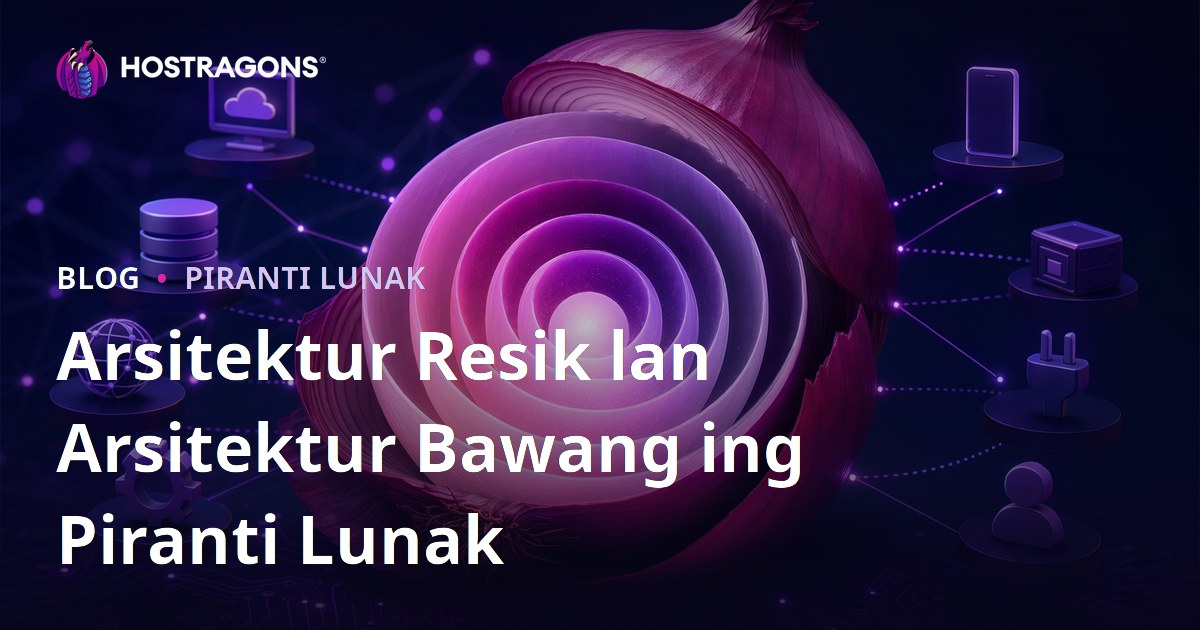 Arsitektur Resik lan Arsitektur Bawang ing Piranti Lunak