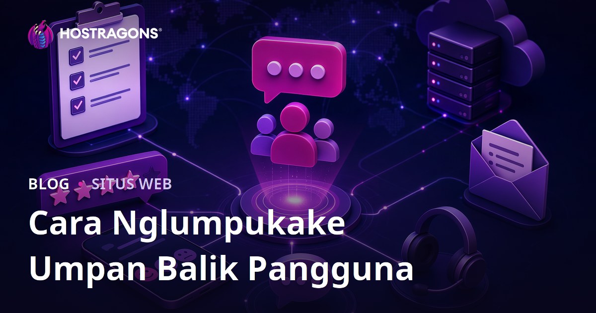 Cara Nglumpukake Umpan Balik Pangguna