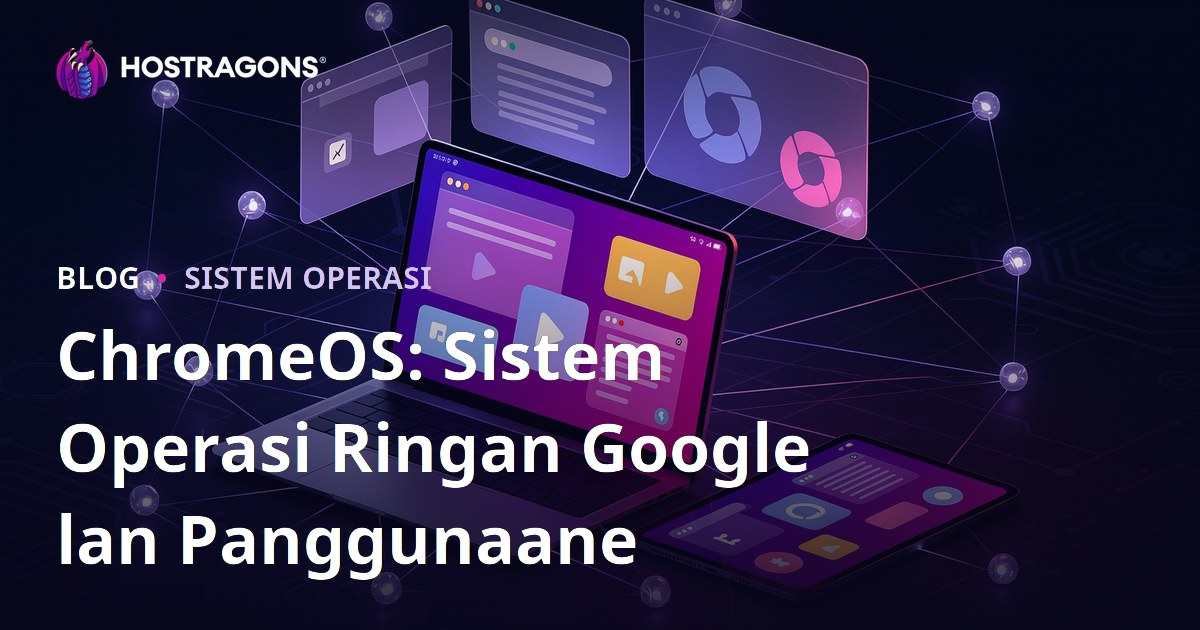 ChromeOS: Sistem Operasi Ringan Google lan Panggunaane
