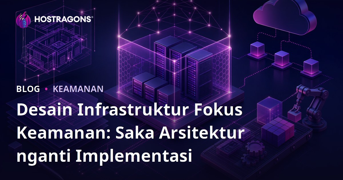 Desain Infrastruktur Fokus Keamanan: Saka Arsitektur nganti Implementasi
