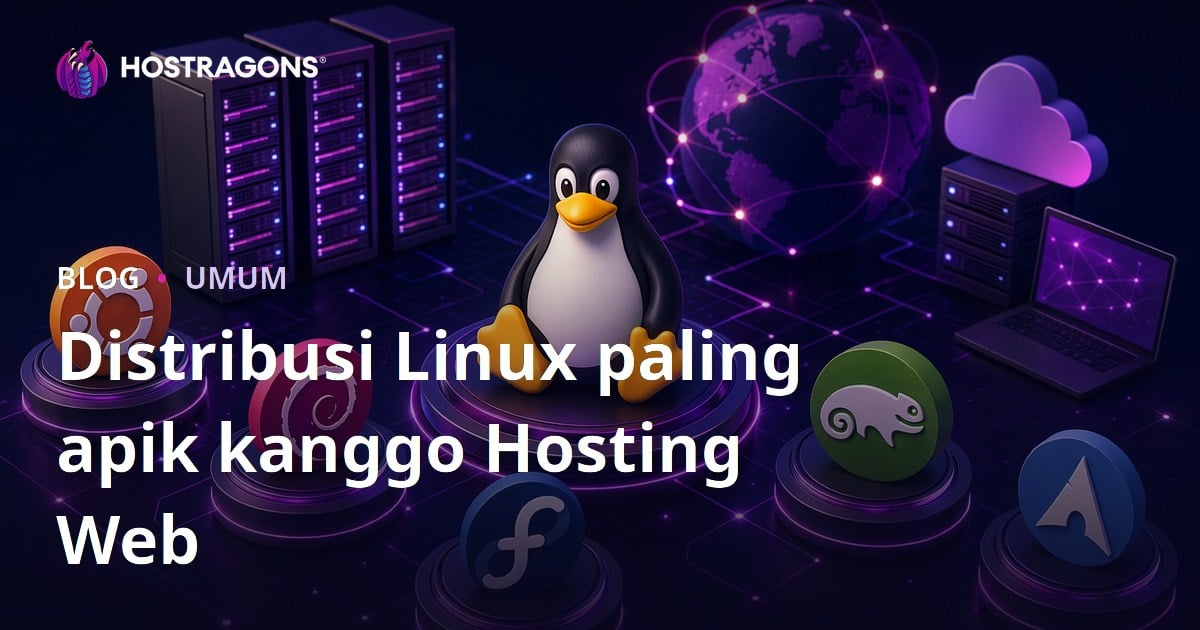 Distribusi Linux paling apik kanggo Hosting Web