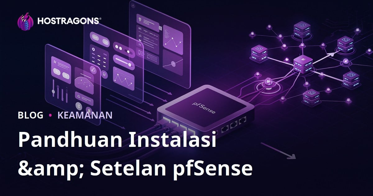 Pandhuan Instalasi & Setelan pfSense