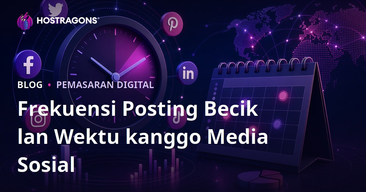 Frekuensi Posting Becik lan Wektu kanggo Media Sosial